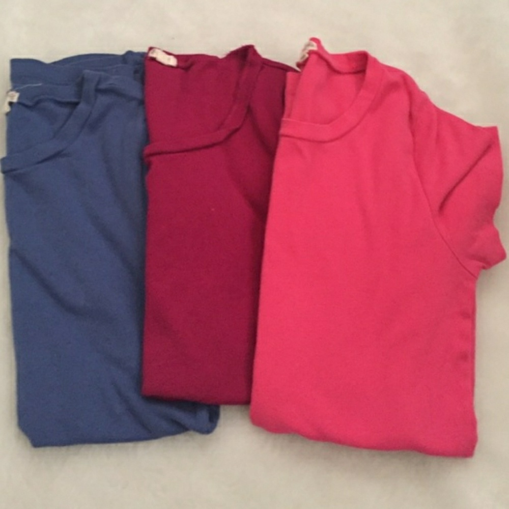 3 J Crew tees